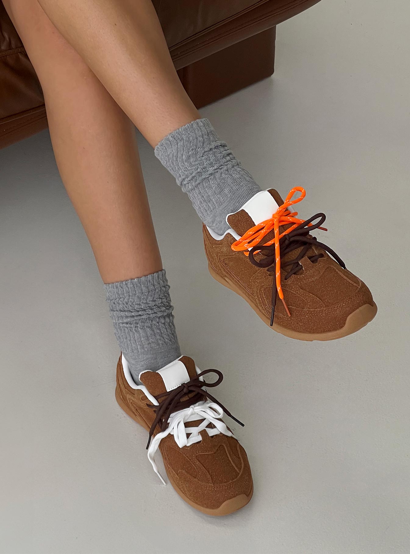 Extra Mile Sneakers Brown - Image 5