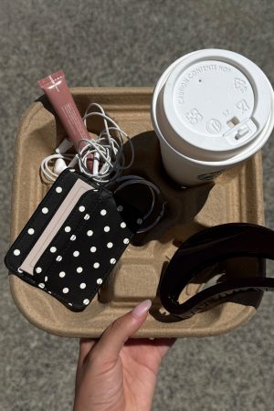 Kiss Of Life Cardholder Black Polka