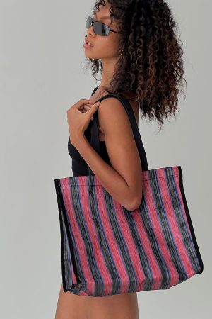 Stela Striped Tote Multi