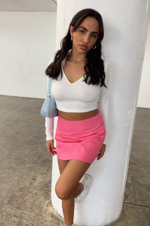 Selby Mini Skirt Pink