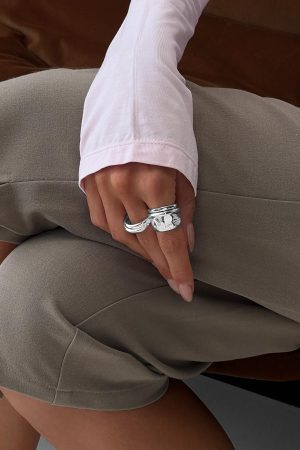 Crowded Room Ring Pack Silver