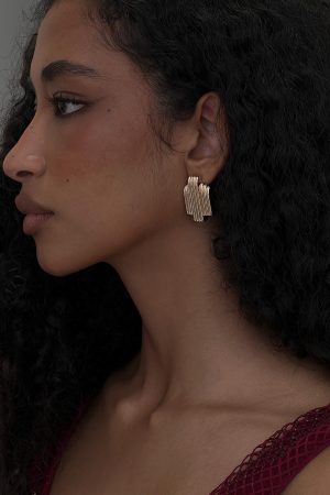 Lights Low Earrings Gold