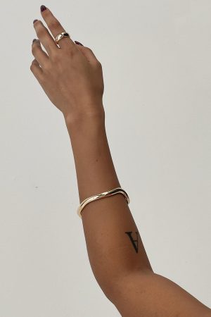 Clay Bracelet Gold