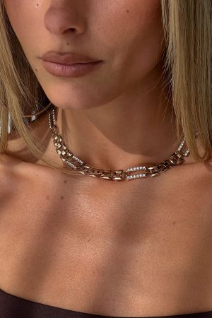 Ellesandra Necklace Gold