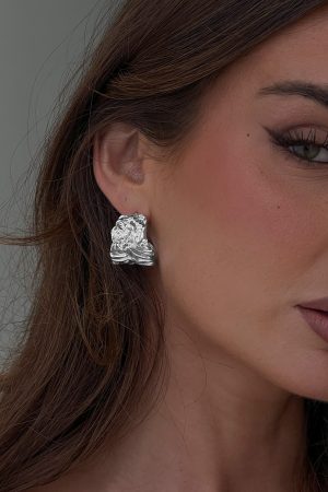 Courter Earrings Silver