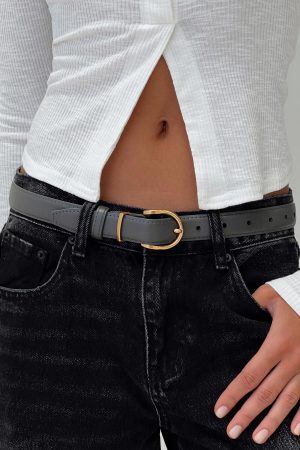 Jaslynn Belt Washed Grey