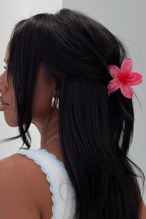 Kadence Hair Clip Dark Pink