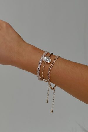 Mollee Bracelet Pack Gold