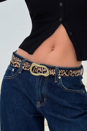 Leto Belt Leopard / Gold