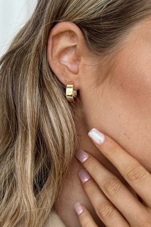 Archo Gold Plated Earrings
