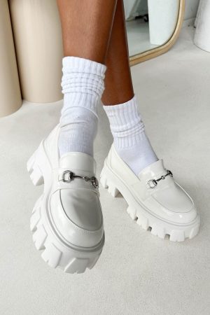 Penny Lane Loafer White