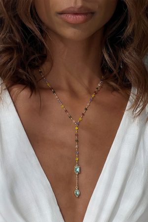 Chappell Y Necklace Gold