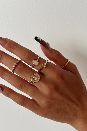 Sonia Ring Pack Gold