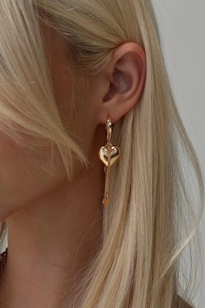 We Found Love Earrings Gold