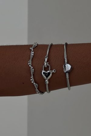 In The Moonlight Bracelet Pack Silver