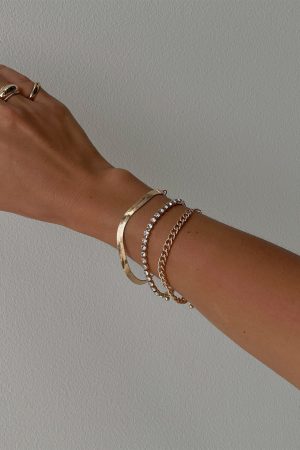 Harloe Bracelet Pack Gold