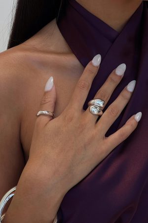 Hopes Up Ring Pack Silver