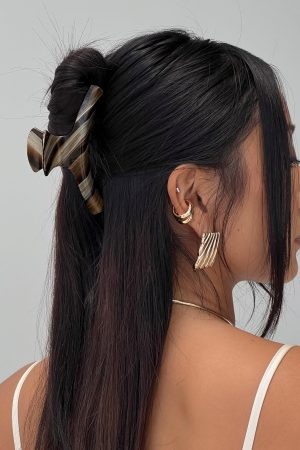 Yasmyn Hair Clip Brown