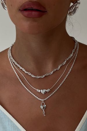 In The Moonlight Necklace Silver