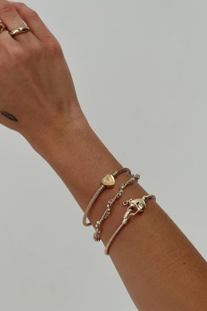 In The Moonlight Bracelet Pack Gold