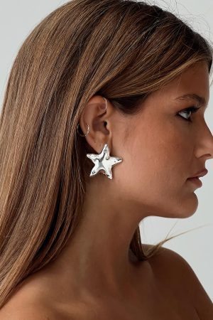 Pretty Lady Earrings Silver