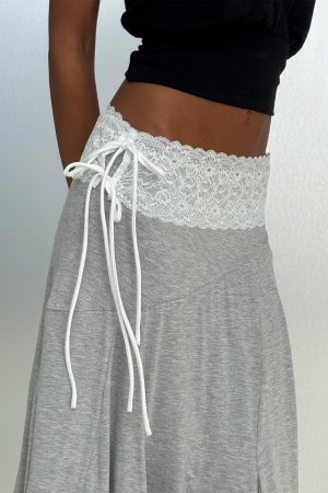 Spin The Bottle Lace Belt White