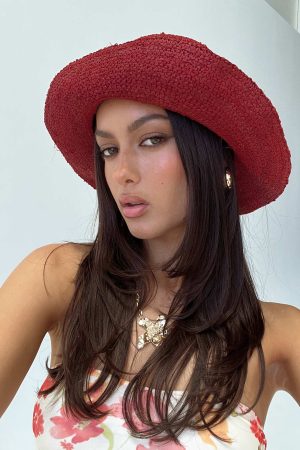 Kirky Hat Red