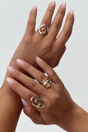 Sistine Ring Set Gold