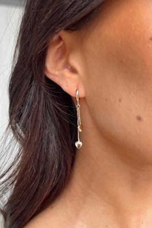 Voce Earrings Gold