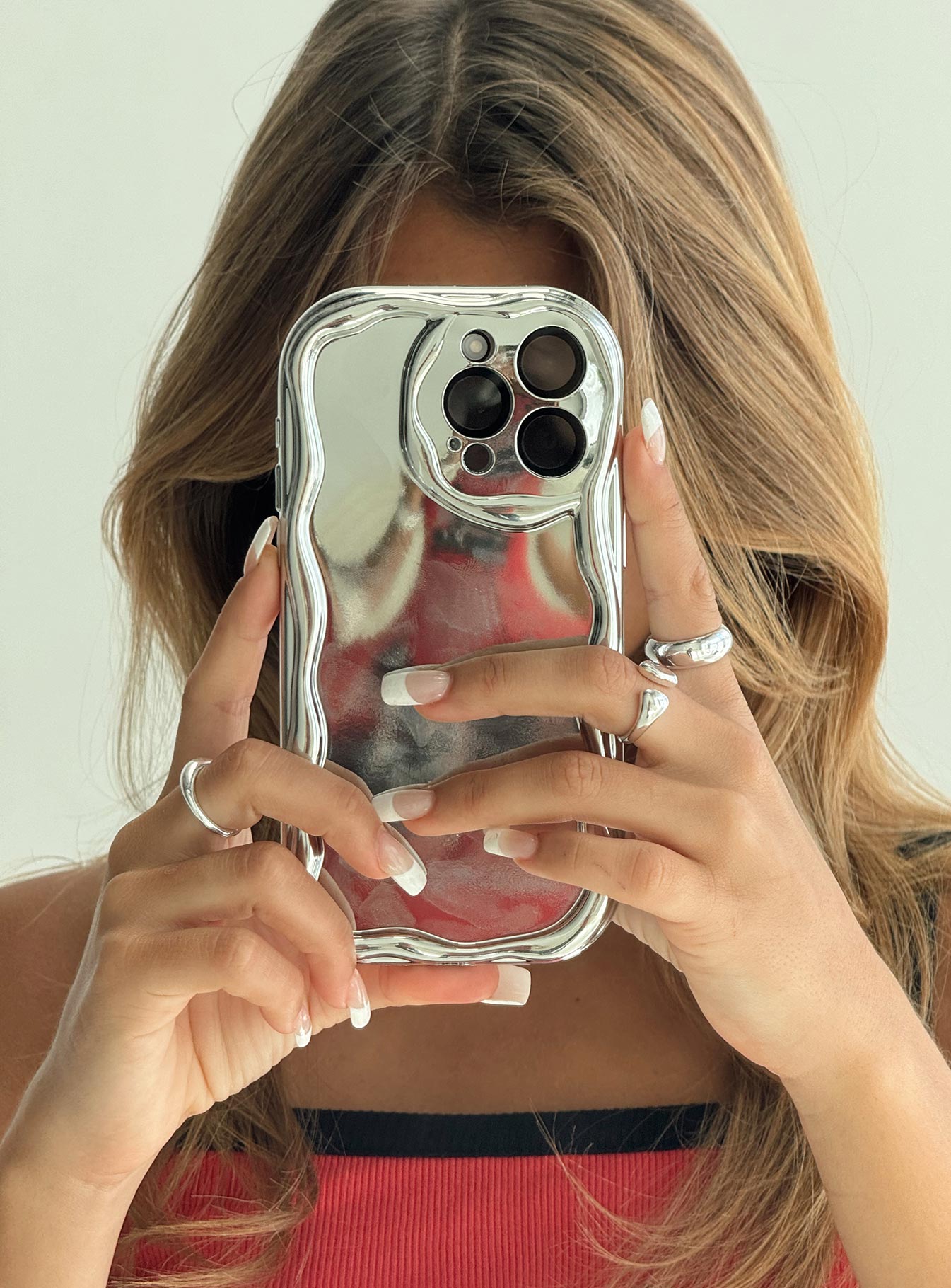 Run The World iPhone Case Silver - Image 3