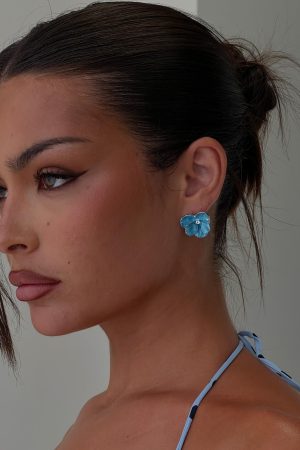 Emaline Earrings Blue