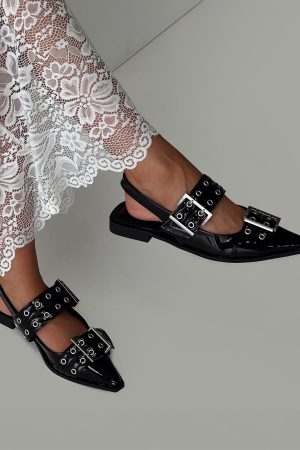 Therapy Matilda Flats Black Patent