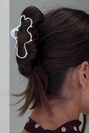 Vanish Hair Clip Silver