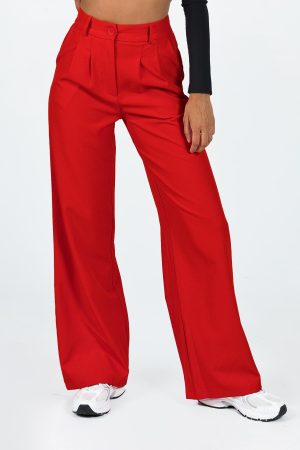 Archer Pants Red