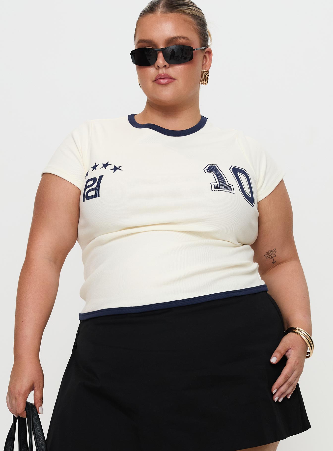 Track Record Graphic Top Cream Curve - Image 2