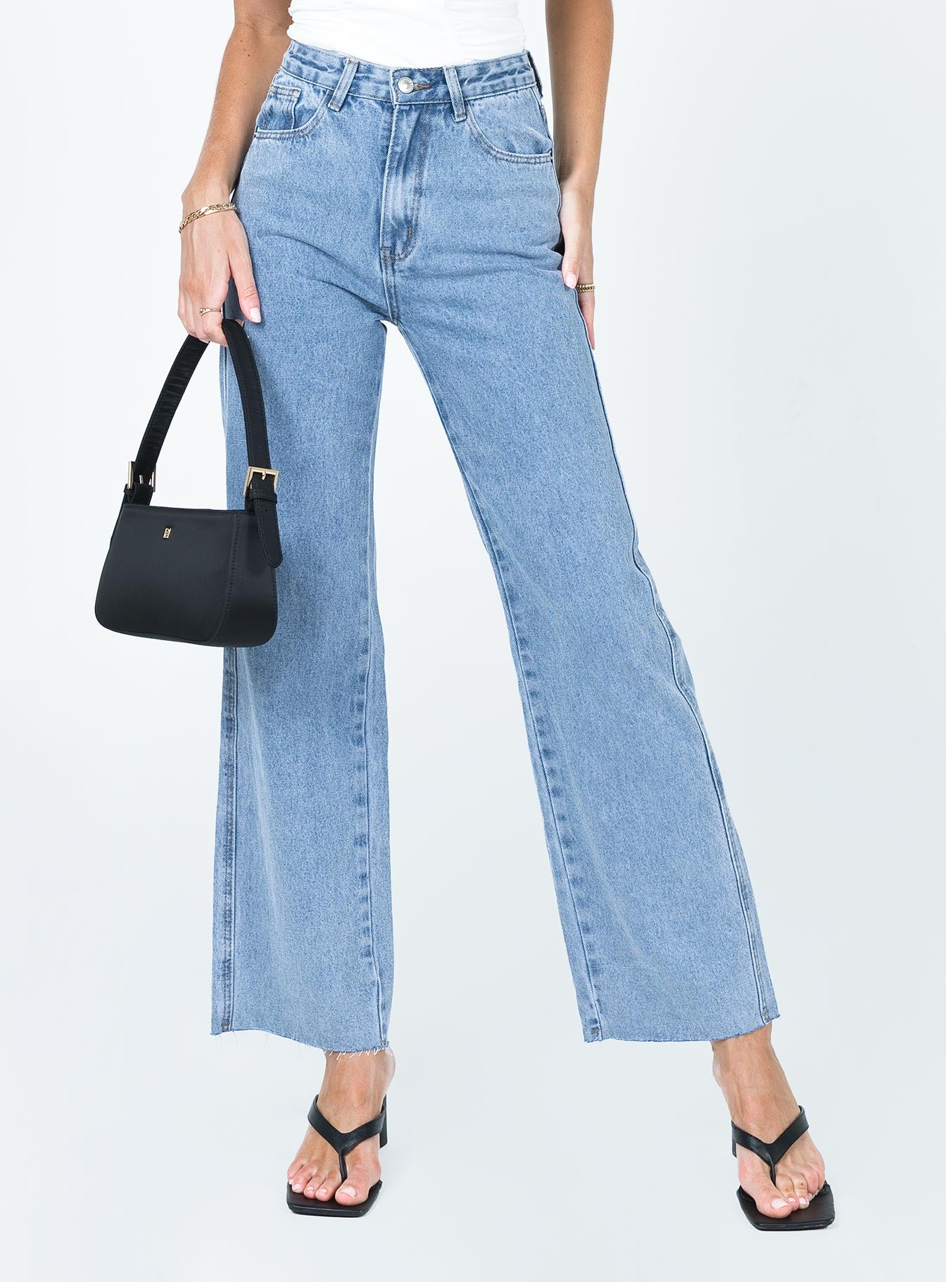 Arlington High Rise Straight Leg Jeans Denim - Image 3