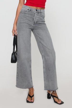 Fawcett Jeans Grey Wash Denim