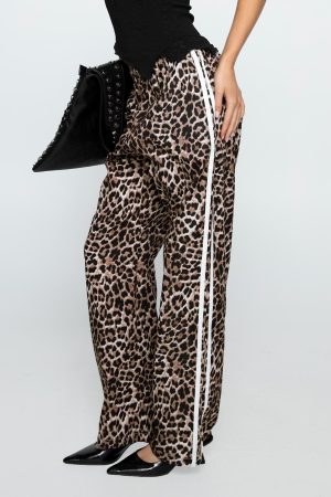 Buzzer Track Pants Leopard