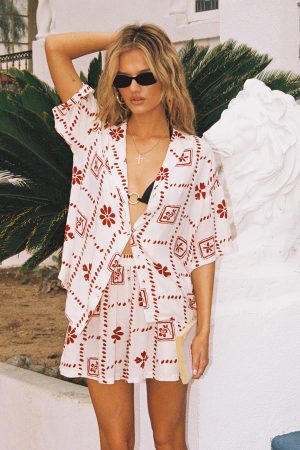 Resortella Set White / Red