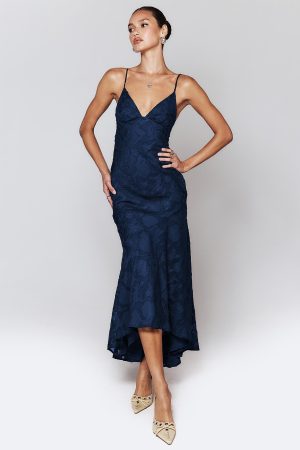 Cyrene Maxi Dress Navy