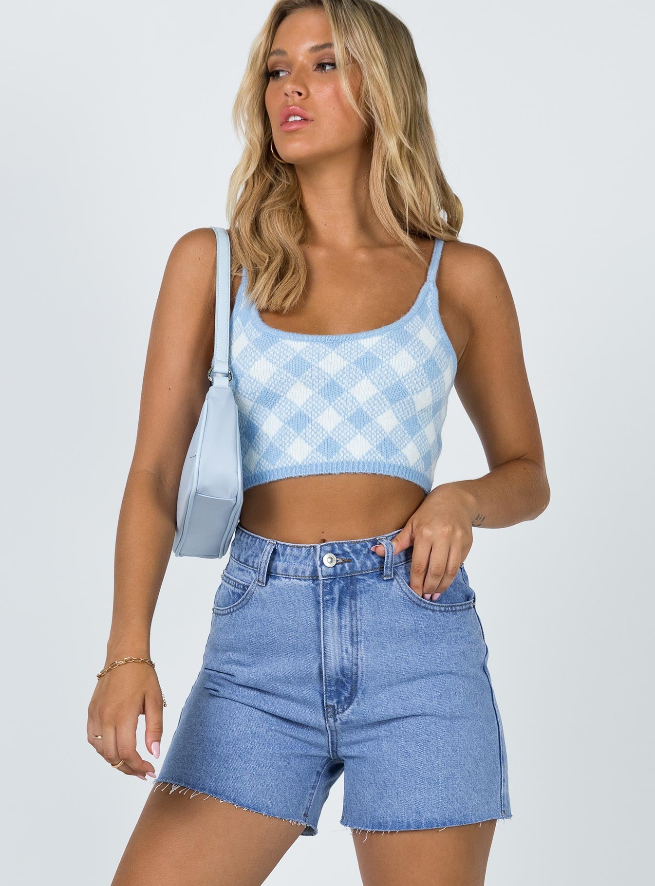 Laurena Midwash Denim Shorts - Image 3