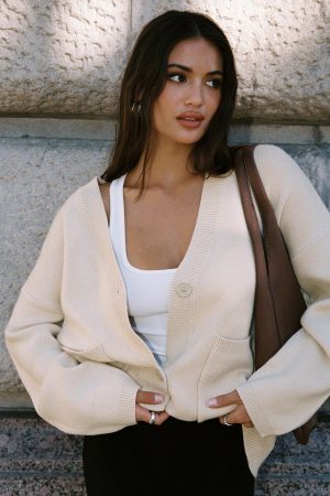 Burke Cardigan Cream