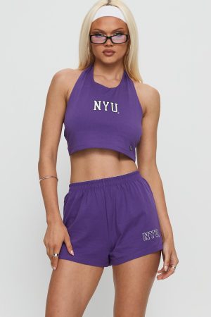 Nyu Soffee Shorts Violet