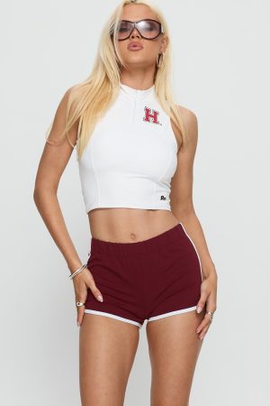 Harvard Old School Mini Short Crimson