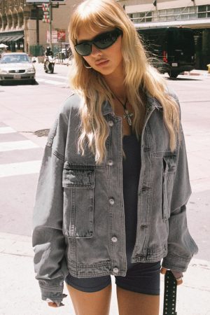 Kier Oversized Denim Jacket