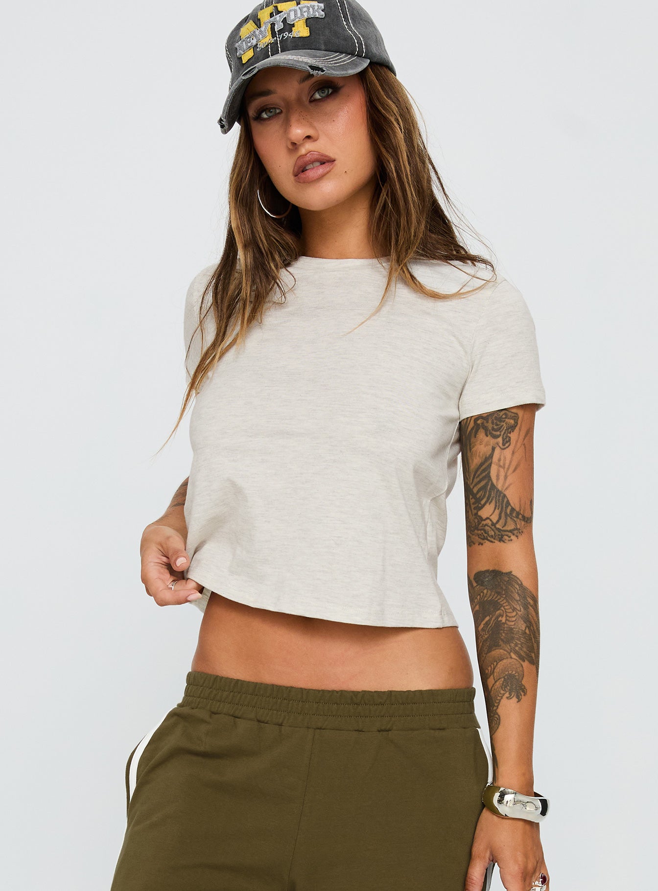 Micah Tee Grey Marle - Image 2