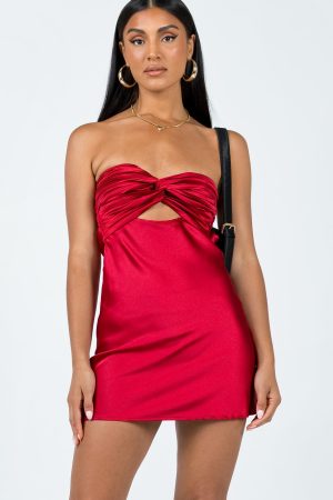Shellie Mini Dress Red