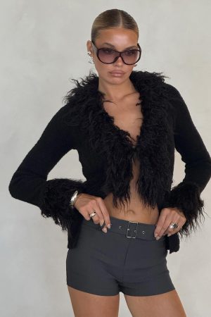Sistine Cardigan Black