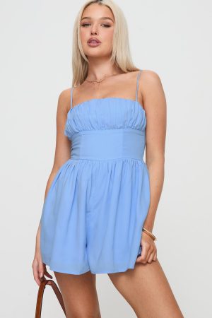 Girl Meets World Romper Blue