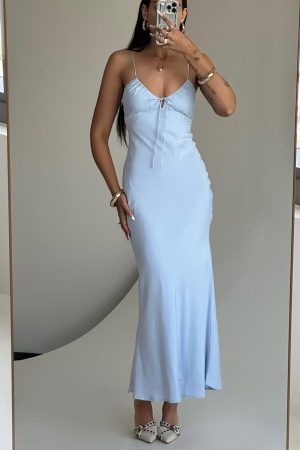 Emily Maxi Dress Blue